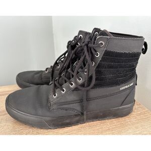 SUPRA Shoes Men's Black Graham CW High Top Sneaker size 12
